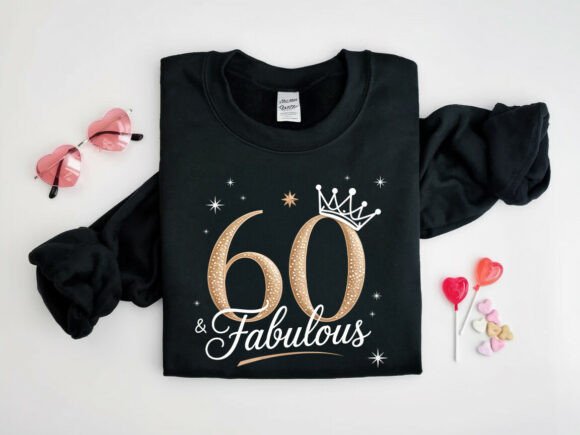 60 and Fabulous Graphics for T-Shirt Designs