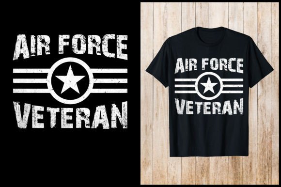 Air Force Veteran T-Shirt Design Graphics