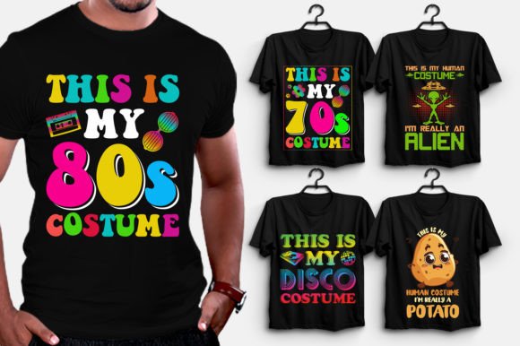 Costume T-Shirt Design Graphics for Web