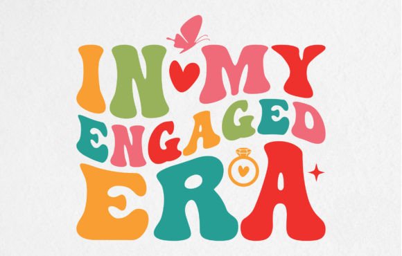 In My Engaged Era Retro T-Shirt Graphics