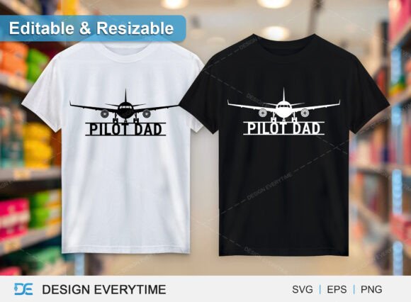 Pilot Dad Graphics: T-Shirt Designs Review