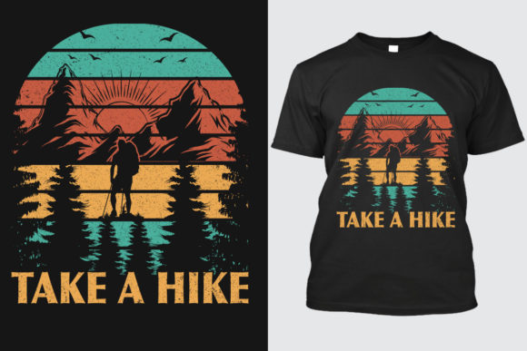 Reviewing Hiking T-shirt Design 14 for Real Embroidery Projects
