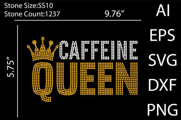 Reviewing the Caffeine Queen Rhinestone Design for Real Projects