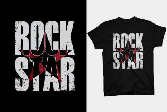 Rock Star Graphics for Bold T-Shirt Designs