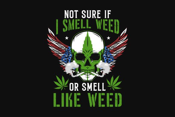 Smoking Weed Graphics for T-Shirt Designs